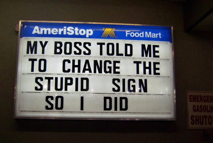 Funny billboards 1 ChangeTheSign