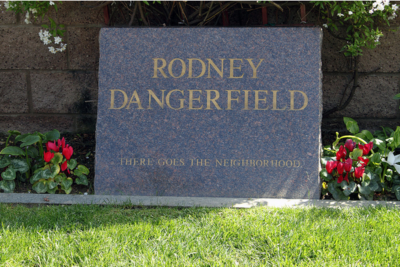 Rodney Dangerfield tombstone
