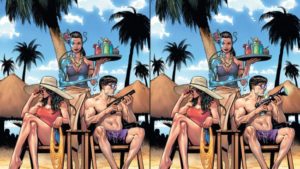 Can you spot the difference on this "revised" cover of wonder woman #764? 1 Wonder Woman #764 by artist David Marquez