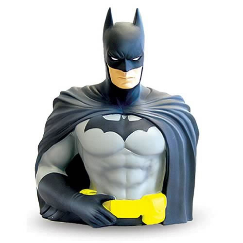 Batman Bust Bank - DC Vinyl Resin Batman Bust Figure