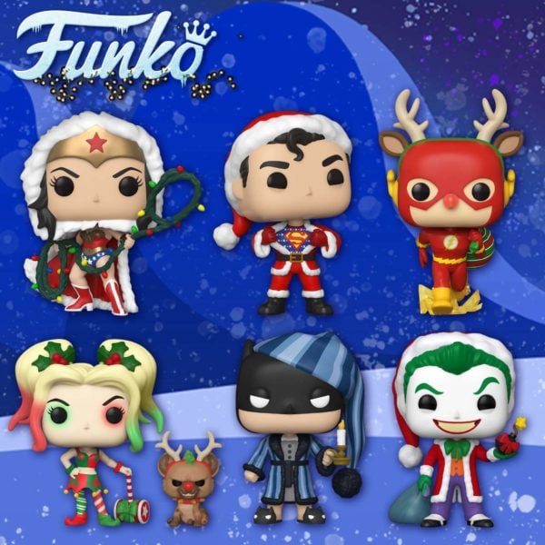 Surprise! Funko reveals festive DC Comics superheroes for Christmas 2020. 1 Surprise! Funko reveals festive DC Comics superheroes for Christmas 2020.