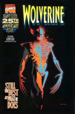 Wolverine 145 Nabisco Mail Away Wraparound Variant by Bill Sienkiewicz