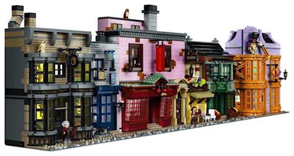 LEGO Harry Potter Diagon Alley - All Buildings in set