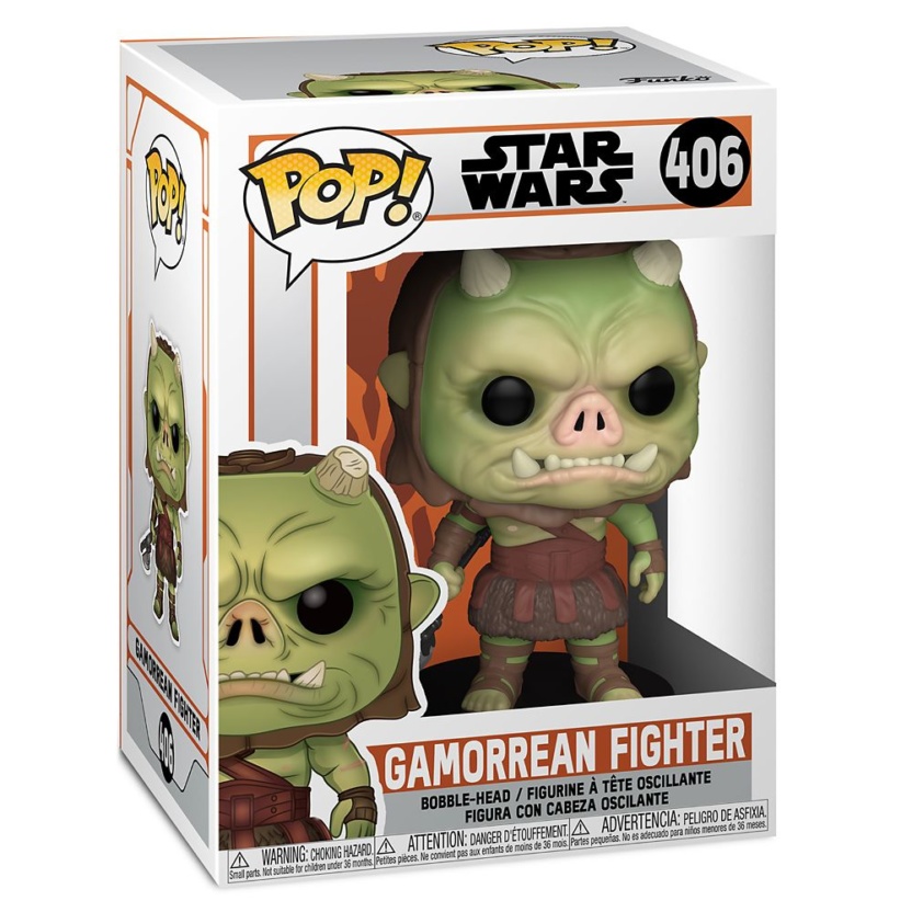 The Mandalorian Gamorrean Fighter Pop Vinyl Figure in box