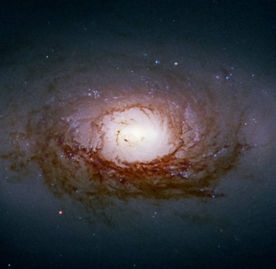 Galactic bulge of Spiral galaxy Caldwell 40 aka NGC 3626