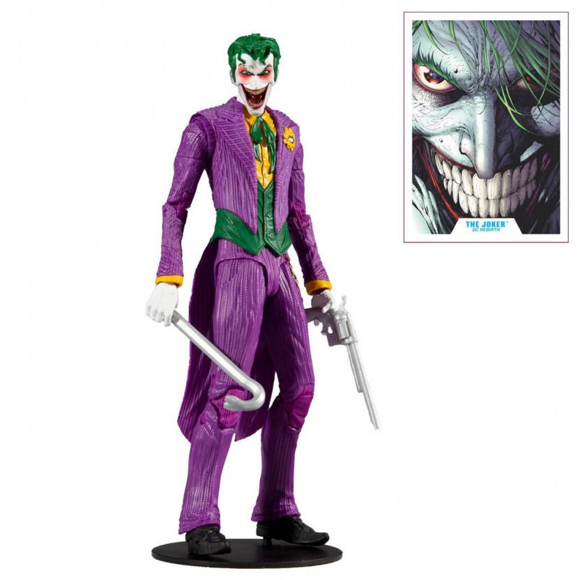 Joker 7-inch figure - DC Multiverse Wave 3 Modern Comic Joker full
