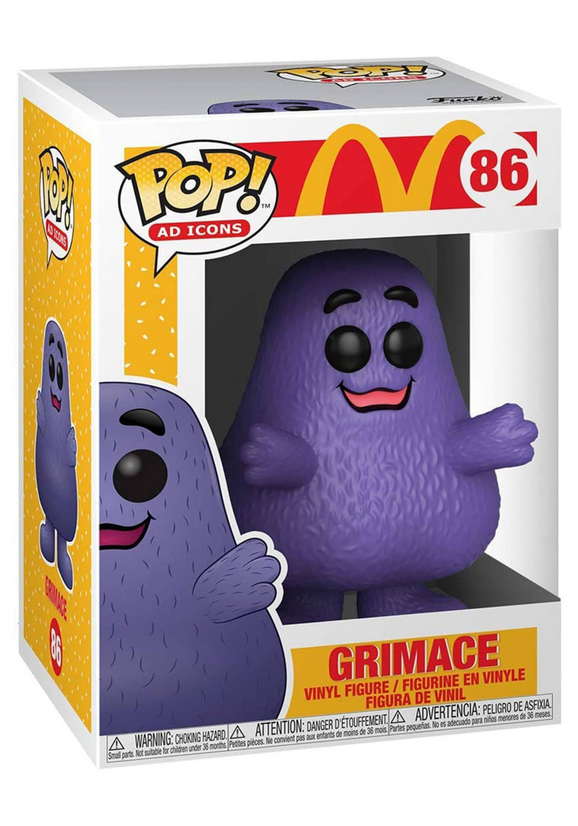 McDonald's Grimace Funko Pop! Vinyl Figure - Funko Ad Icon Collection in box