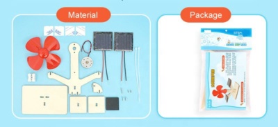 Solar Powered Fan Kit - FUN Solar Fan Science Model