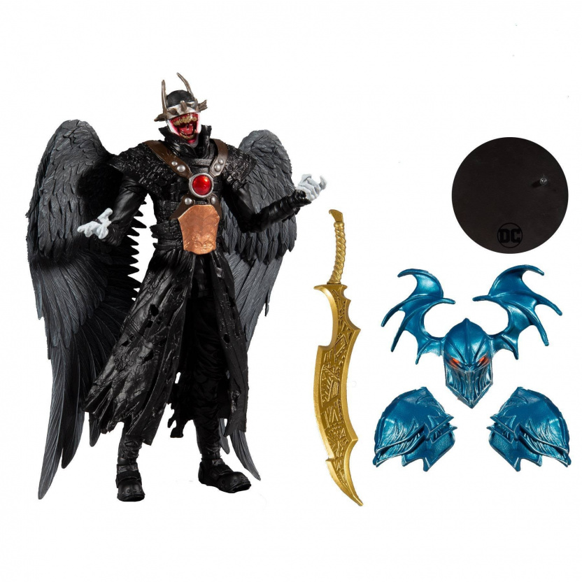 DC Multiverse Collector Wave 2 Batman Who Laughs with Wings 7-Inch Action Figure all