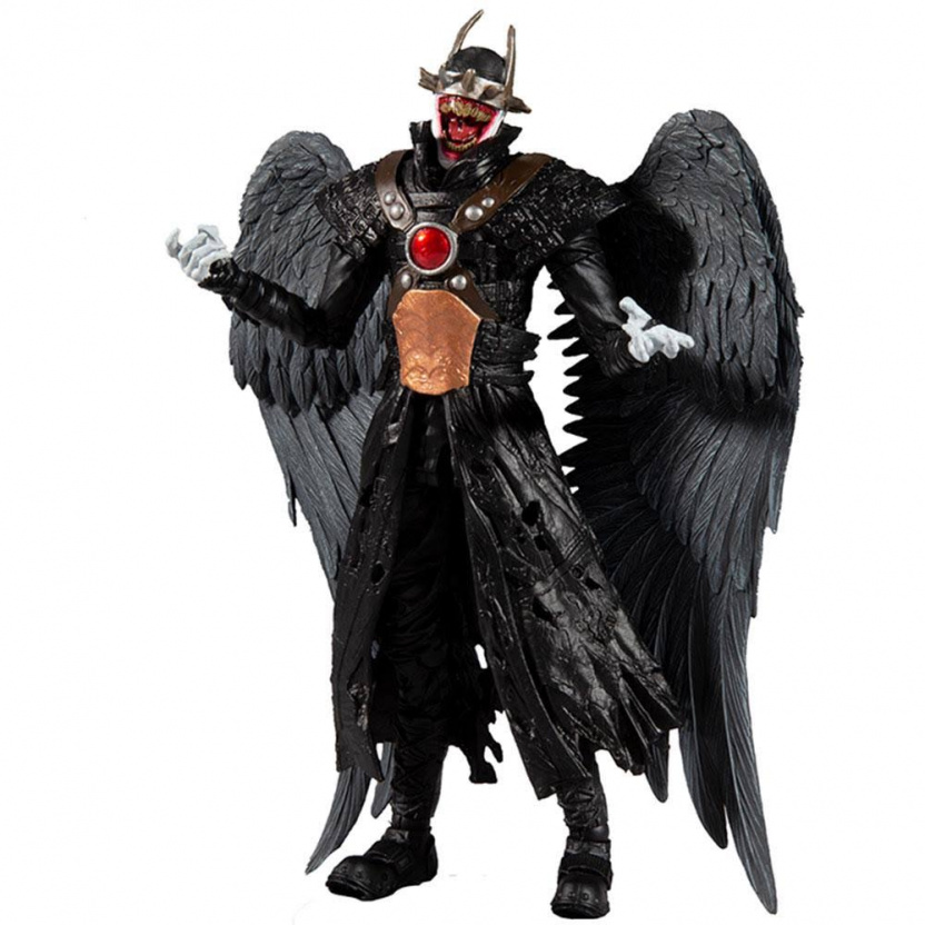 DC Multiverse Collector Wave 2 Batman Who Laughs with Wings 7-Inch Action Figure front right