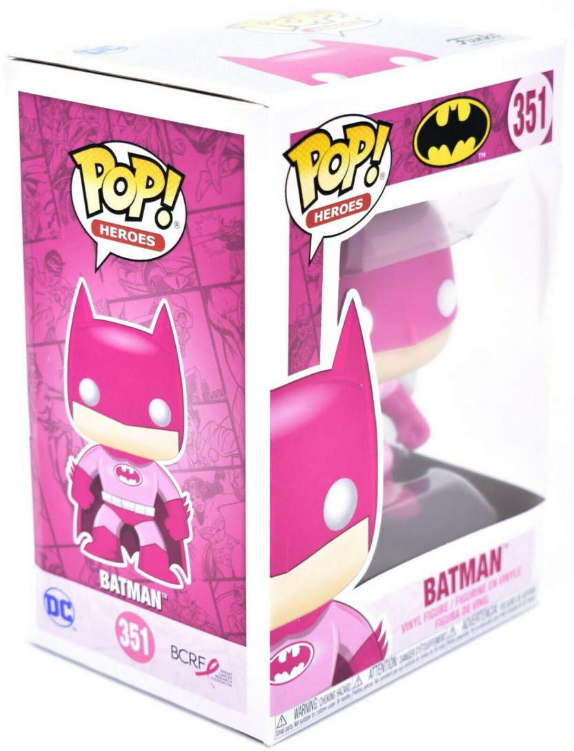 Batman Breast Cancer Awareness Pop! Vinyl Figure box front left