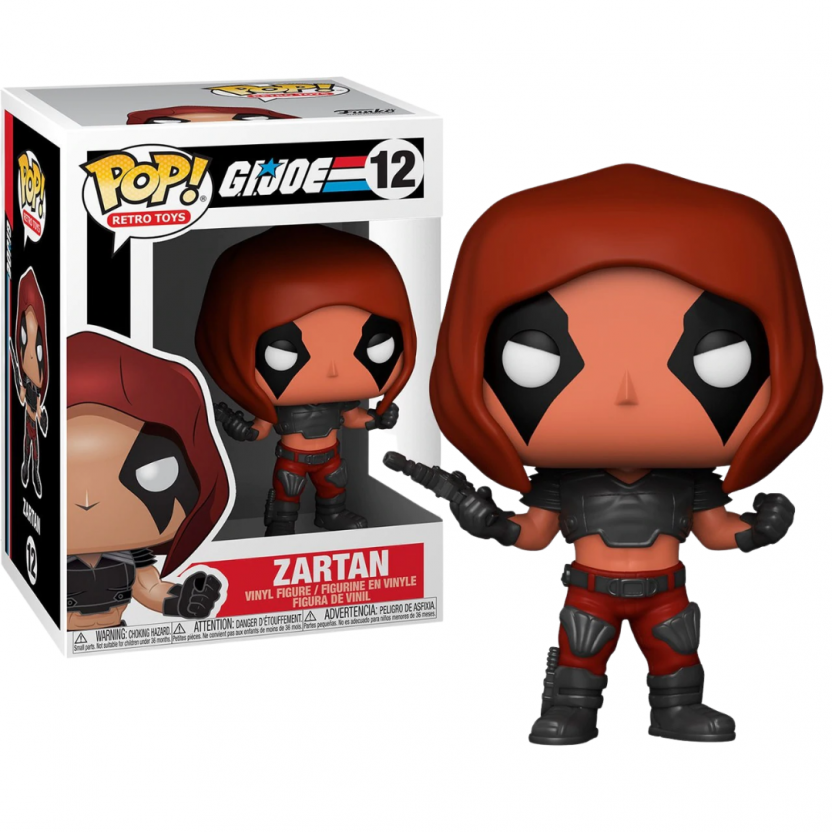GI Joe Zartan Funko Pop Vinyl Figure with Box