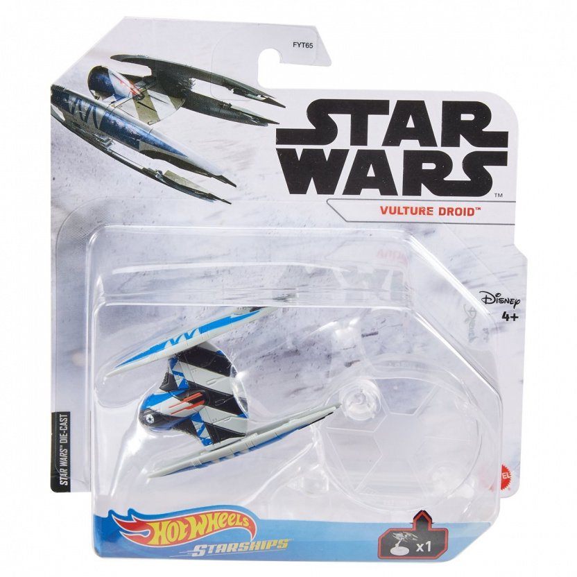 Star Wars Hot Wheels Starships 2021 - Vulture Droid in box