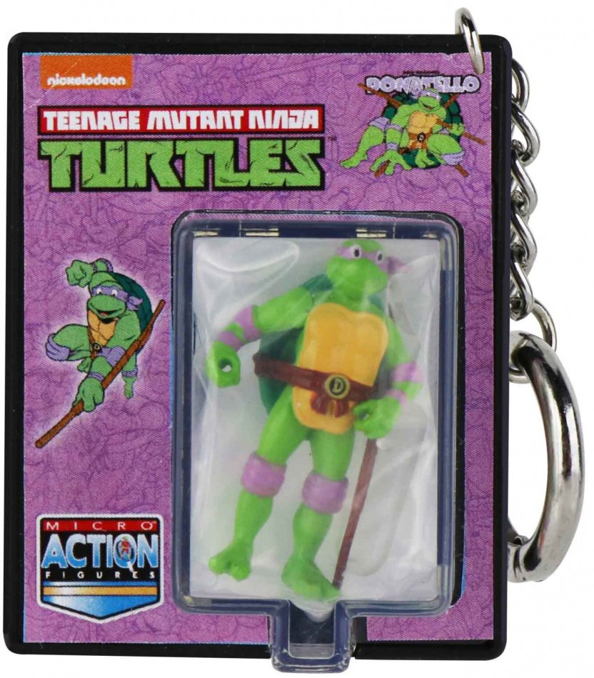 World's Smallest (Coolest) Teenage Mutant Ninja Turtles Donatello Micro Figure