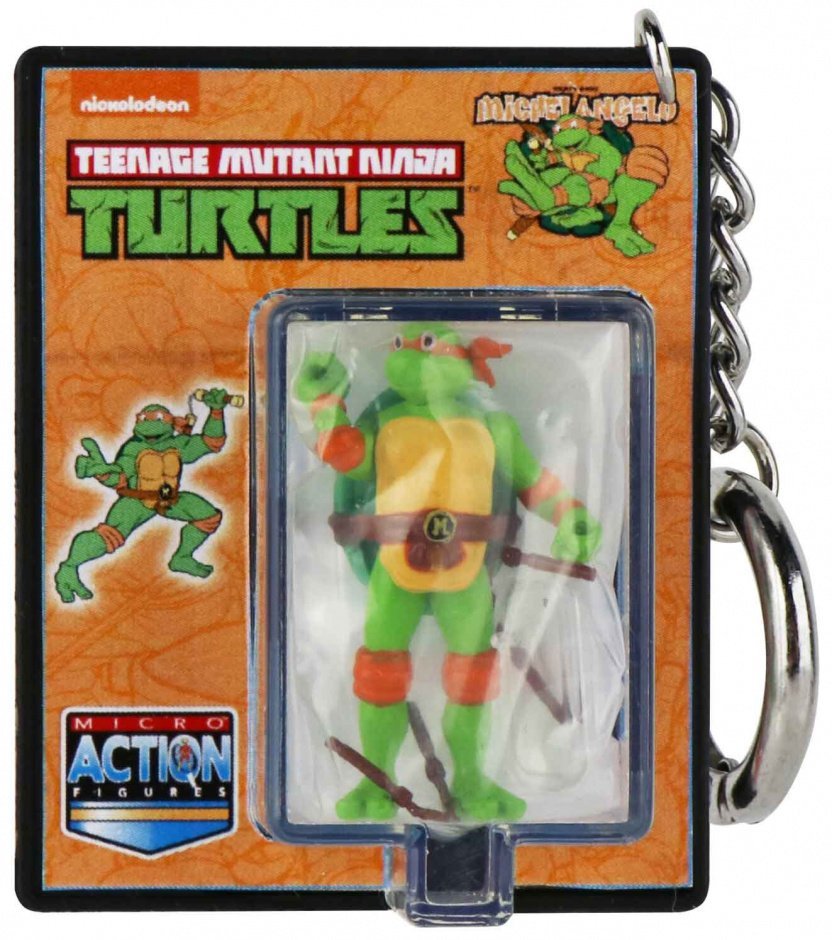 World's Smallest (Coolest) Teenage Mutant Ninja Turtles Michelangelo Micro Figure