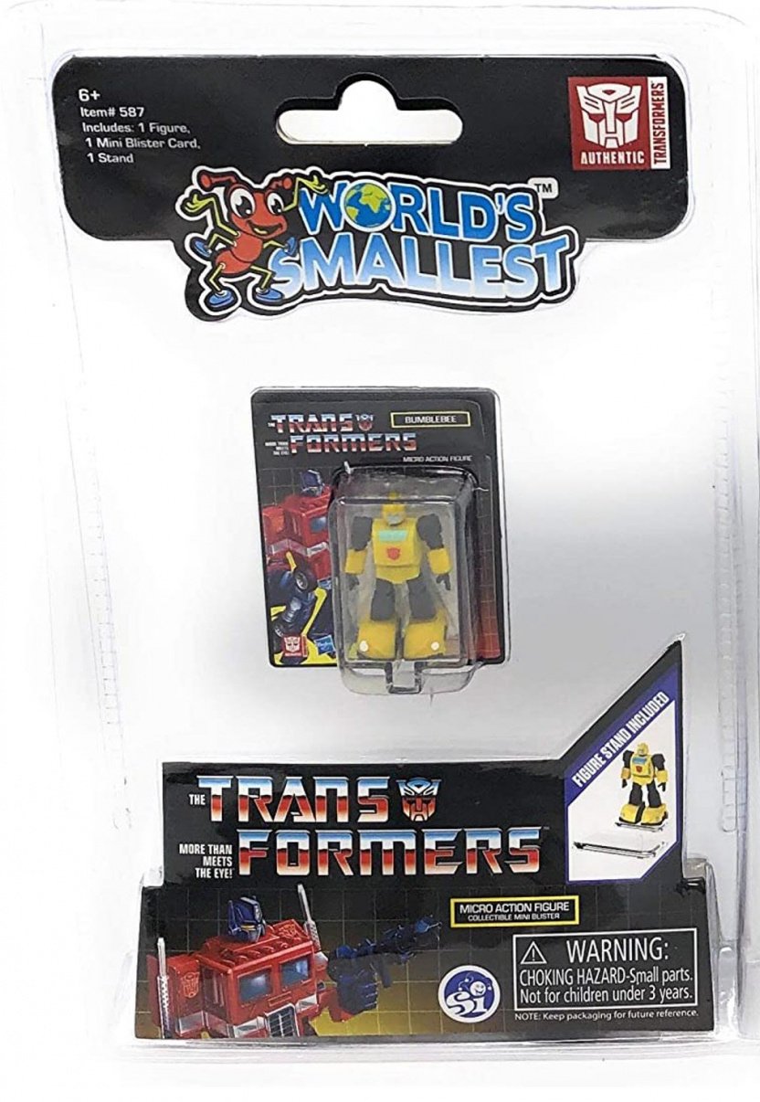 World's Smallest Bumblebee Transformers Mini-Figure in package