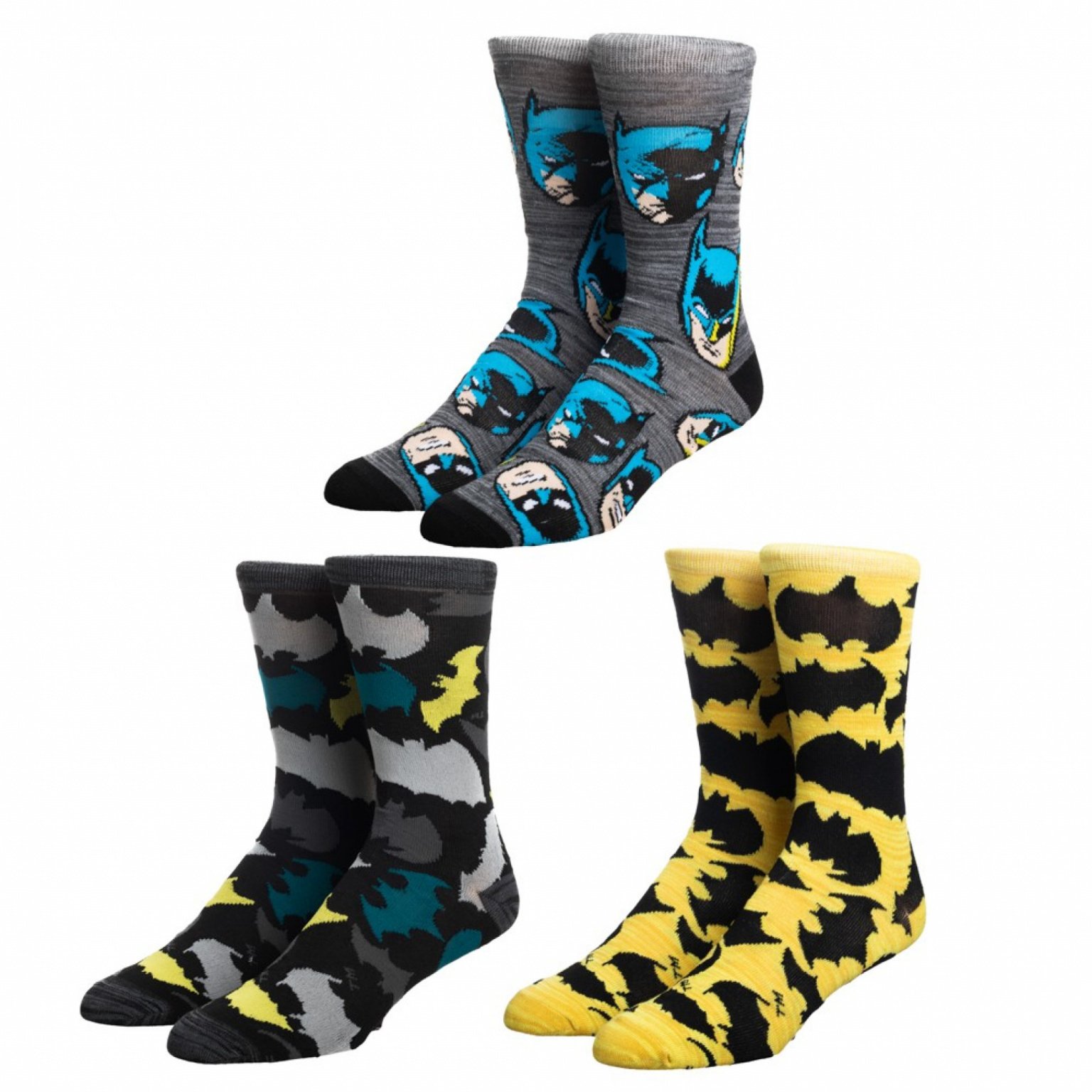 Bat 3-Pack Socks