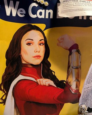 Promo image of Grace Fulton as Mary Marvel (Lady Shazam)