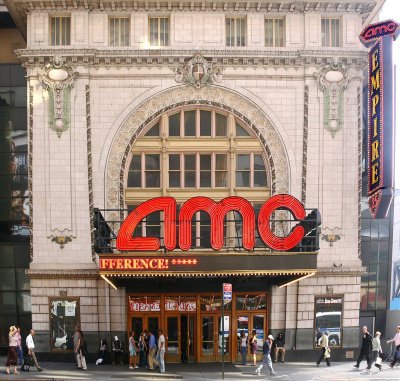 The AMC Empire 25 theatre in Times Square, New York City