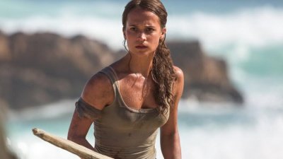 Alicia Vikander in Tomb Raider