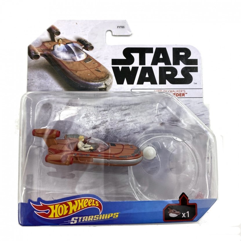 Star Wars Hot Wheels Starship 2021 Mix 2 Luke Skywalker's Landspeeder Vehicle front