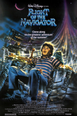 Flight of the Navigator film poster