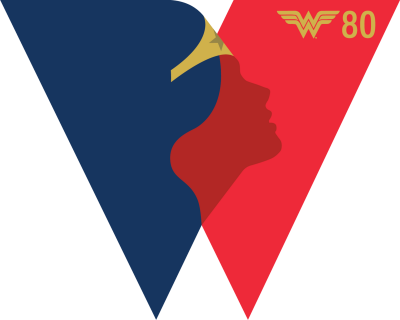 Wonder Woman 80th Anniversary Logo