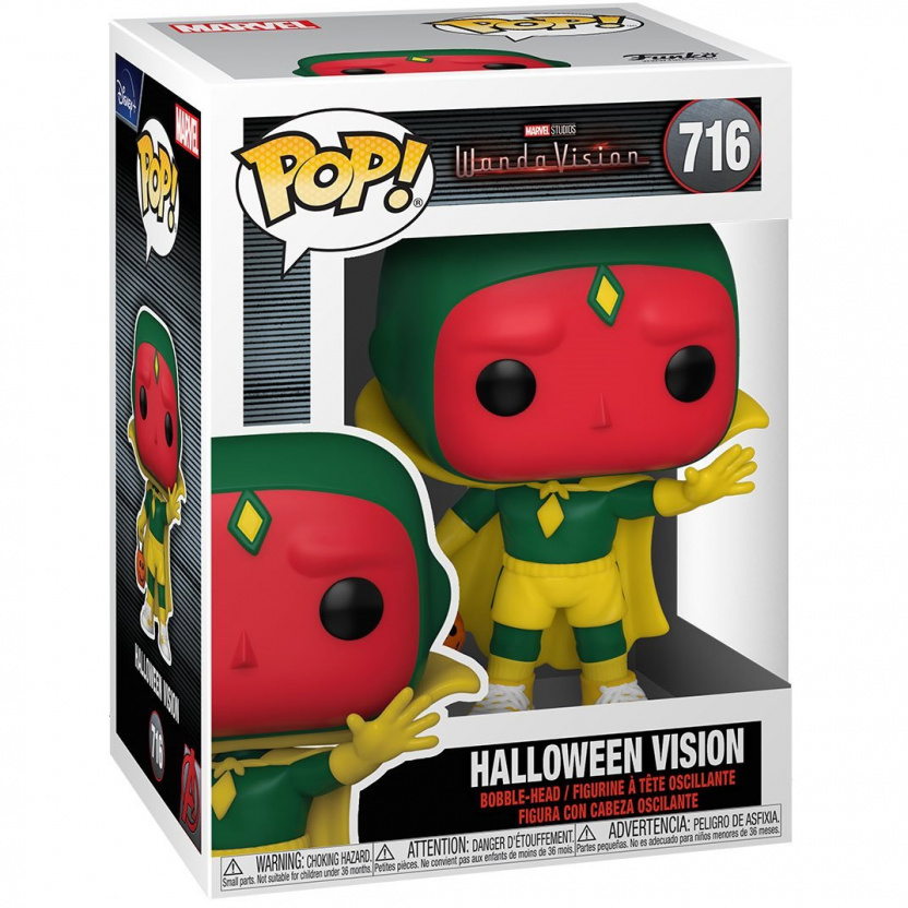 WandaVision Halloween Vision Funko Pop! Vinyl Figure #716 in box