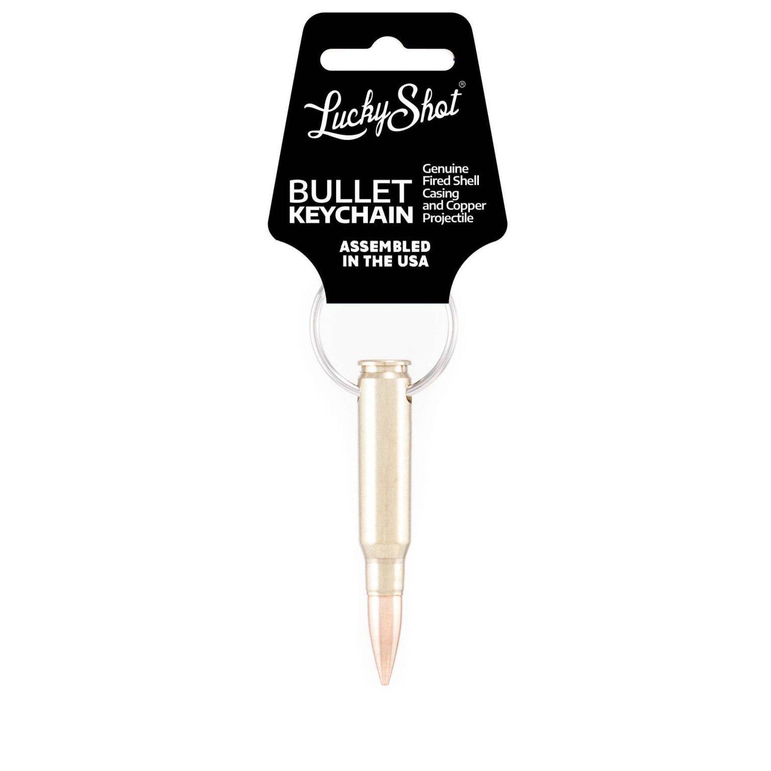 .308 Caliber Bottle Opener Key Chain packaged