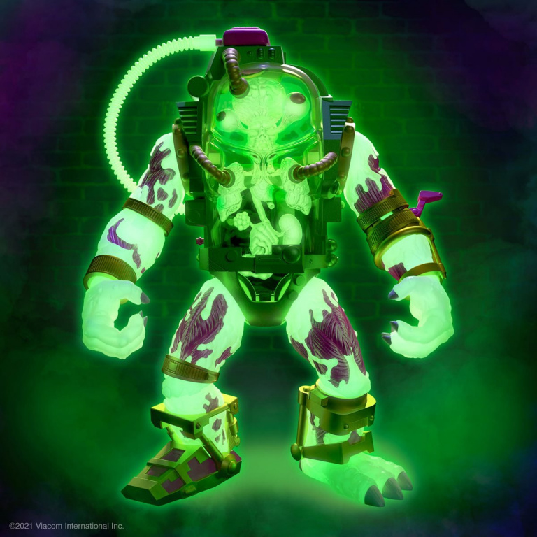 Super7 Teenage Mutant Ninja Turtles Ultimates Glow in the Dark Mutagen