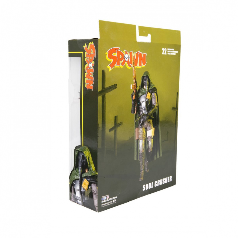 Spawn Wave 2 7-Inch Scale Action Figure - Soul Crusher box back