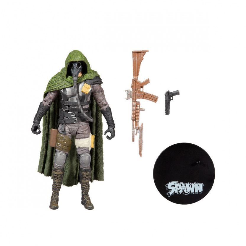 Spawn Wave 2 7-Inch Scale Action Figure - Soul Crusher with base accessories