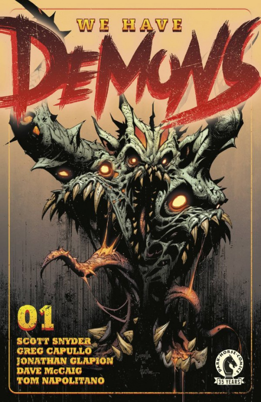 We Have Demons #1 - Greg Capullo Foil Variant Cover C - Geek Slop Online