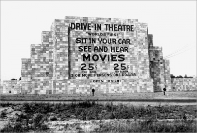 Camden Drive-in Theatre sign