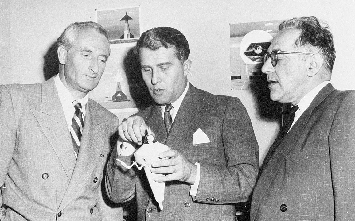 Global trust in science is falling, and financial hardship is a major reason why 1 Dr. Wernher von Braun, Dr. Heinz Haber (left), and Willy Ley