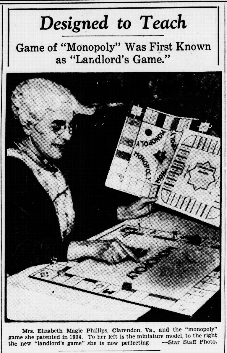 History Of The Monopoly Board Game (1930's) - Geek Slop