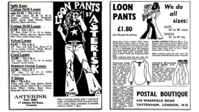 Loon pants advertisement