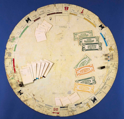 The oldest known version of the game called Monopoly, handmade by Charles Darrow, is in the Strong Museum in Rochester