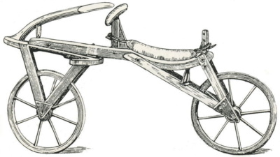 Draisine bicycle 1817