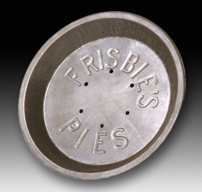 Frisbie's Pies metal pie tin
