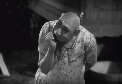 Schliztie the Pinhead in the 1932 film Freaks