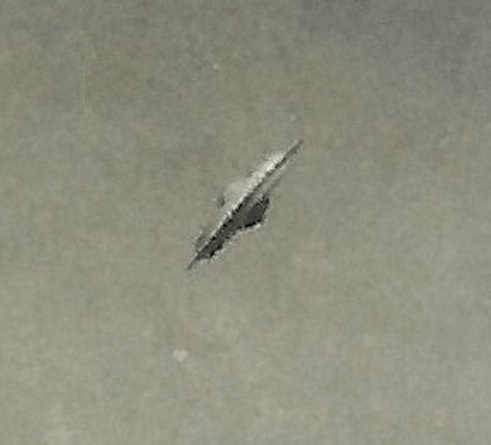 UFO photos from Albuquerque, New Mexico circa-1962 - close up
