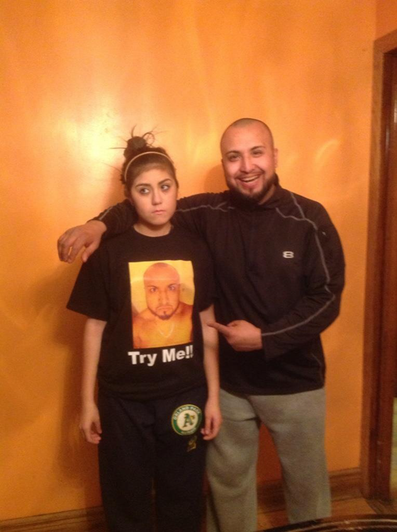 Curfew punishment - wear try me t-shirt to school for one week Curfew punishment - wear Try Me t-shirt to school for one week