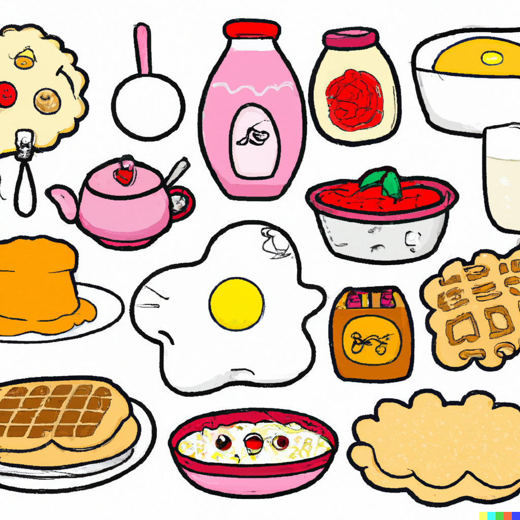 DALL·E 2022 10 04 12.54.17 food cartoon