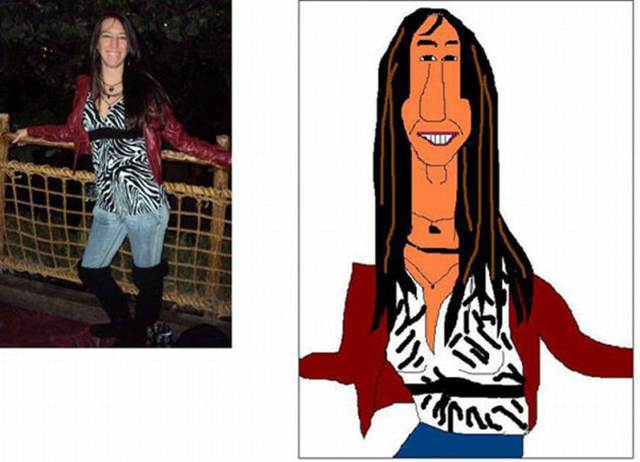 Long neck girl