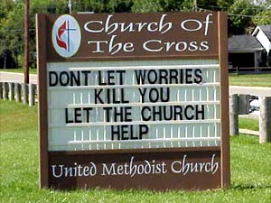 Sign Church Kill You