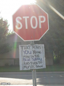 Funny sign graffiti 8 StopYoungMan