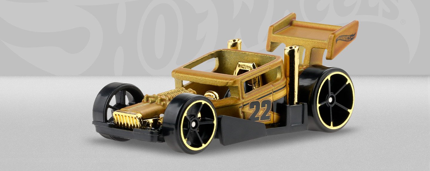 Anodized gold Bone Speeder Hot Wheels Meijer promotion