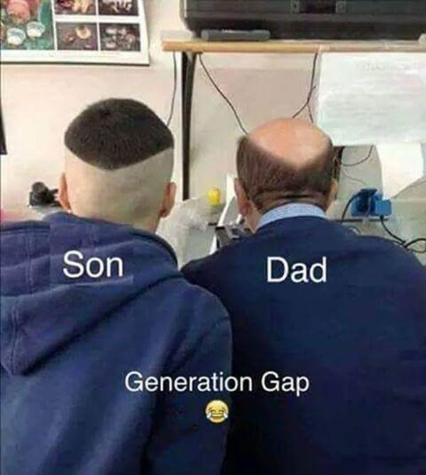 father and son haircuts 1