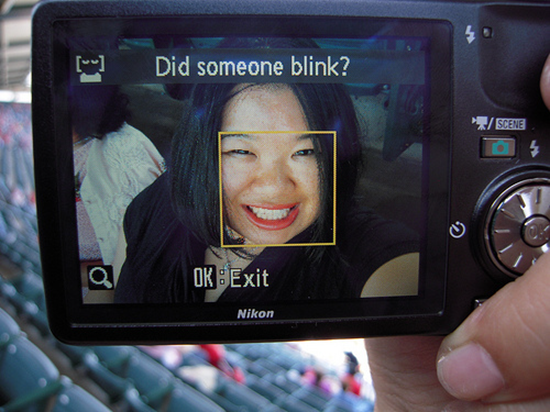 Did someone blink error on cameera auto-correct